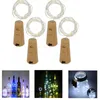 Umlight1688 10LED 20LED Lamp Cork Shaped Bottle Stopper Light Glass Wine LED Copper Wire String Lights For Xmas Party Wedding Halloween