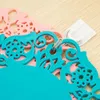 Europe 100Pcs Lace Flower Doilies Silicone Coaster Coffee Table Cup Mats Pad Placemat Kitchen Accessories Cooking Tools