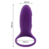 IKOKY Vibrerende Penisring Penis Sleeve Cockring Vertraging Ejaculatie Clitoris Stimulator Speeltjes voor Mannen Paar q1707186281924