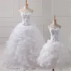 Ball Gown White Sweet 16 Birthday Dress Elegant Wedding Gowns