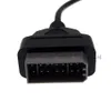 Goede kwaliteit 14-pins mannelijke tot 16-pin Vrouwelijke OBD2-kabelconnector, OBD1 / OBD2 Conversieplug voor NISSAN enz. CAR, auto-diagnose