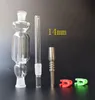 10mm 14mm Wskazówka Titanium Plastikowa Kamerka Klip Clear NC Wysoka jakość do palenia Szkło Bongs