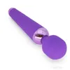 Vibromasseur Puissant Couper Clit orale pour les femmes 15 Speed ​​USB AV rechargeable Baguette magique Vibrator Massager Adult Sex Toys pour Femme CP-V-021