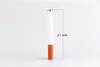 Fumer Pipe Cigarette Forme Frappeurs Sans Étincelle 79mm 57mm Café Spot Filtre Couleur Aluminium One Hitter Bat Tuyaux En Métal DHL