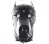 Sex fetisch roll play hund slave head hoods bondage helt slutna roliga huvudbonader masker sexiga bdsm spel par5527128