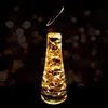 2m 20leds LED String CR2032 Micro Micro Mini Light Copper Silver Wire Starry Led Paski do świątecznych Dekoracji Halloween