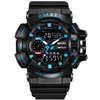 Sport Watch Men Digital LED Watch 50m Waterproof Dive Watches Militära män armbandsur Relogios Masculino Montre Homme Drop Shippin279d