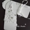 Nieuwste bruidshandschoenen kort kant met kralen nieuwe collectie bruiloftaccessoires bruidshandschoenen goedkoop ivoor2636169