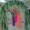 hot Sale Silk Flower Artificial Flower Wisteria Vine Rattan For Valentine's Day Home Garden Hotel Wedding Decoration