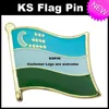 Уругвай Флаг Значок Флаг Pin 10 шт. Много Бесплатная доставка KS-0188