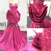 2017 Real Images Prom Dresses Sweetheart Peplum Beaded Lace with Long Train Zipper Back Evening Gowns