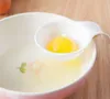 Mini Egg Yolk White Separator Tools med silikonhållare äggdelare XB18