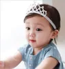 Baby Girls Headbands Sparkle Crowns Kids Grace crown Accesorios para el cabello Tiaras Diademas con estrella Rhinestone Accesorios para el cabello 4 colores