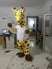 Высокое качество жираф талисман костюм фантазии карнавальный костюм бесплатная доставка