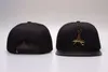 Nowy Tha Alumni Gold "A" kapelusze Snapback Caps Mens Snapback Cap Hat Koszykówka Czapki Kosze Snapbacks Hip Hop Hats Czapki