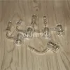 fumar XL XXL Cuarzo banger + Cap Térmico P Clavo Hombre Mujer 10 14 18 mm Cuarzos Bangers para plataformas petroleras Bongs de vidrio