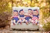 Newborn Baby Girl Romper headband set Summer Sleeveless United States Flag Infant Baby Clothes Toddler Jumpsuit Kids Clothing Outfit