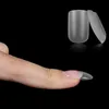 Мягкие поддельные ногти 288 тонкий ногтей полное покрытие фототерапия ногтей патч полный прозрачный ультра-тонкий матовый мягкие ложные наклейки для ногтей