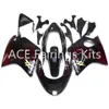 3 presentes livre para Honda CBR 1100XX SuperBlackbird CBR1100 XX 97 98 99 00 01 02 03 04 05 06 07 1997 2000 2005 2007 ABS Motos carenagem Preto Vermelho chama AH1