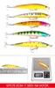 57pcs lot abs abs blastic quanlity fishing lures مجموعة مختلطة 8 أنماط minnow crank قلم رصاص الطعم و paits rattlin 262c