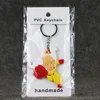 Retail 7cm One Punch Man Keychain PVC Action Figur Toy Pendant Modell Toy 10st / Lot Free Shipping