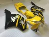 Fairing Kit för Honda CBR900RR 02 03 Gul Svart Motorcykel Fairings Set CBR 954RR 2002 2003 OT01