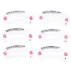 24 Pcs Pro Reusable Eyebrow Stencil Set Eye Brow DIY Drawing Guide Styling Shaping Grooming Template Card Easy Makeup Beauty Kit