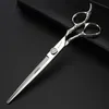 Wholesale- 7 Inch Professional Slice Cut Hair Scissors High Quality Barber Scissors 440C Japan