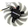 75mm EverFlow T128010SH DC 12V 0.25A Koelventilatoren voor ASUS MSI R6850 6850 HD6850 Grafische videokaart Koelere ventilator