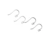 925 Sterling Silver Earring Clasps Hooks Jewelry Findings Components For DIY Craft Gift 18mm 10pairs/lot W045