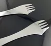 Bıçak Çatal Kaşık 3 Arada 1 Sofra Sabağı Spork Paslanmaz Çelik Edeniz Combo Mutfak Açık Piknik Çatal Teşheri ScoopKnifefork Set7382404