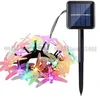 NEW Dragonfly Solar String Lights, 16ft 20 LED 8 Modes Waterproof Fairy Ligh free shipping MYY