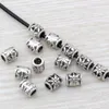 300pcs сплав Daisy Barrel Spacers Beads для украшения ювелирных изделий для браслетного ожерелья DIY Аксессуары 9x11 мм антикварное серебро D11