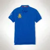 Nuovo arrivo 2018 Marca Uomo Moda Breve POLO Ricamo Corona ornamento Casual Camisetas Masculinas Plus Size S-2XL