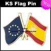 Avrupa Birliği Estonya Bayrağı Rozeti Bayrak Pin 10 adet bir lot Ücretsiz kargo XY0074-1