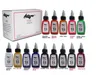 New Tattoo ink Supplies 15ml 14 COLORS KURO SUMI TATOO INK 1/2 OZ