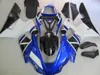 kit carenagem azul branco para a Yamaha YZF R1 2000 2001 carenagens definidos YZFR1 00 01 RT23