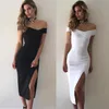 High quality Spring and summer dress fashionwomen's sexy cut chest open dresses LX001