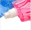 Butelka wodna jest płaski składany butelka wodna Składana 0,48 litra Anti-butelka 600 sztuk / partia DHL Fedex Darmowa wysyłka