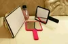 Luxuoso quente 3 maquiagem de maquiagem colorida Mini-Mirror Ferramentas de cosméticos de espelho de mão vintage com caixa de presente VIP
