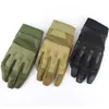 Paintball Airsoft Shooting Hunting Tactical Full Finger Luvas de dedos esportivos ao ar livre Luvas de ciclismo no08-021