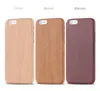 Mobile Phone Case For iPhone6 6S 4.7'' For iPhone 6 Plus/6S Plus Fashion Retro Wooden Pattern Soft Leather Cover Free Shipping