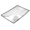 180X120mm pratique A5 plat PVC loupe feuille X3 livre Page grossissement loupe lecture lentille en verre tout neuf