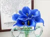 25Pcs 35cm / 13.78 " Length Super Artificial Flowers Simulation Calla Lily PU Flower for Wedding Flower