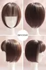 New Full Density Lace Hair Closure Straight Hair Extension Silk Base Short Bob Cut Hairstyle Free Part Clip in Hair Toupe