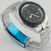 2136 Bliger 40mm Sapphire Brushed Black Dial Ceramic Bezel Automatic Men Watch