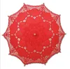Ślub Parasols Craft koronkowy parasol mobilowy Hook Flower Studio Pography Props Temat Po Europejski styl słoneczny ręcznie robiony Cotton6906567