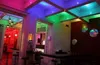 2017 새로운 3W 85-265V RGB 천장 Downlight 천장 조명 벽 램프 최근 램프 원격 스포트 라이트 스포트 라이트 RGB LED 전구 KTV DJ 파티 MYY