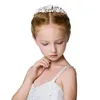 Exquisite Manual Flower Girls Head Pieces Kids039 Accessories For Weddings Girls Tiaras Formal Wear 7433092