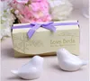 100 stks 50pairs Love Birds Ceramic Wedding Geschenken voor gasten Liefde Vogels Zout en Pepper Shaker Shakers Gratis Shippin